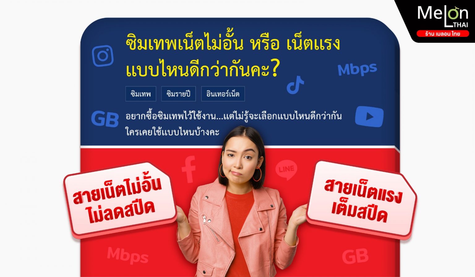 ซิมเทพเน็ตแรง กับซิมเทพเน็ตไม่อั้น เลือกซื้ออย่างไหนดีกว่ากัน ?